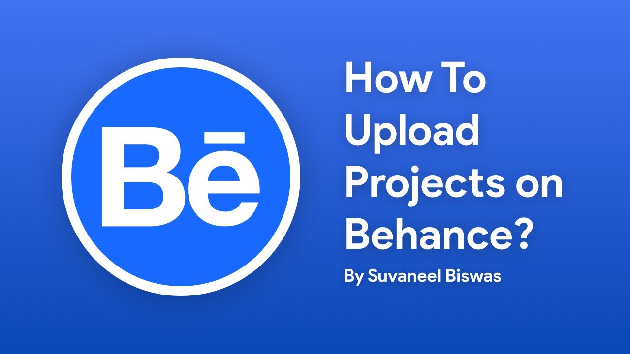 How to upload project on Behance Behance Tutorial YouTube