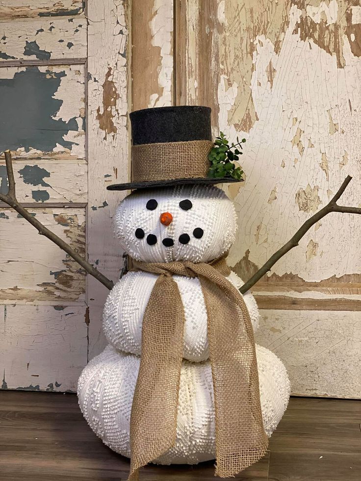 28 Amazingly Creative Snowman Craft Ideas to Kick Off the Season the