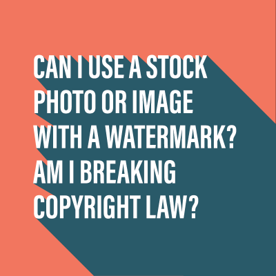 Can You Use iStock Photos with Watermarks? Ethical and Legal Considerations