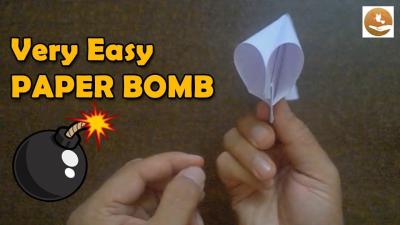 DIY Paper Bomb That Explodes: Watch Tutorials on Dailymotion