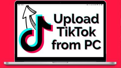 how to upload images on tiktok pc