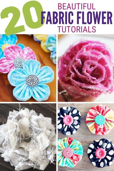 How to Make Fabric Flowers for Dresses on Dailymotion