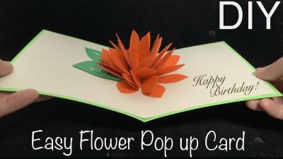 How to Make a Flower Pop-Up Card: Dailymotion’s Fun Crafting Guide