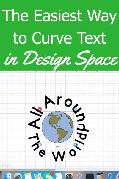 how to curve images in cricut design space