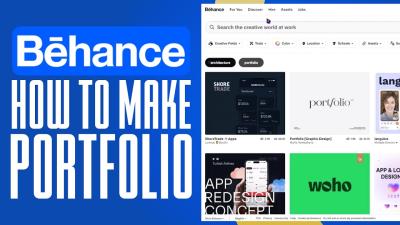 How to Make a Good Behance Portfolio: Tips for Designing an Impressive Portfolio