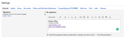 Adding LinkedIn to Your Email Signature: A Simple Tutorial