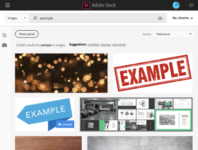 how to license a adobe stock image
