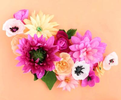 How to Create Flowers with Crepe Paper on Dailymotion