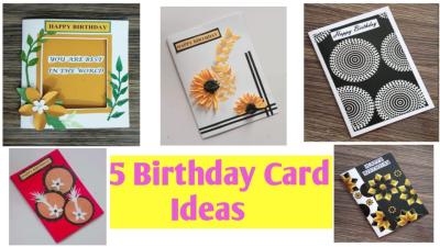 How to Make Beautiful Birthday Cards at Home: Creative DIY on Dailymotion