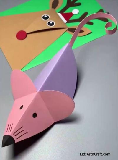 How to Make a Paper Mouse: Fun Craft Tutorial on Dailymotion