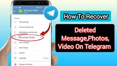 How to Recover Deleted Messages on Telegram Chats