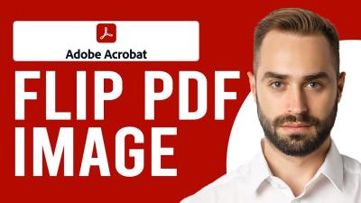 how do you flip a pdf image