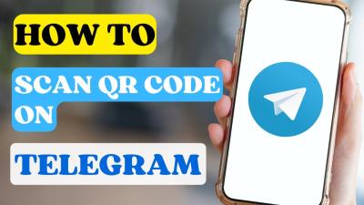 How to Scan a QR Code on Telegram