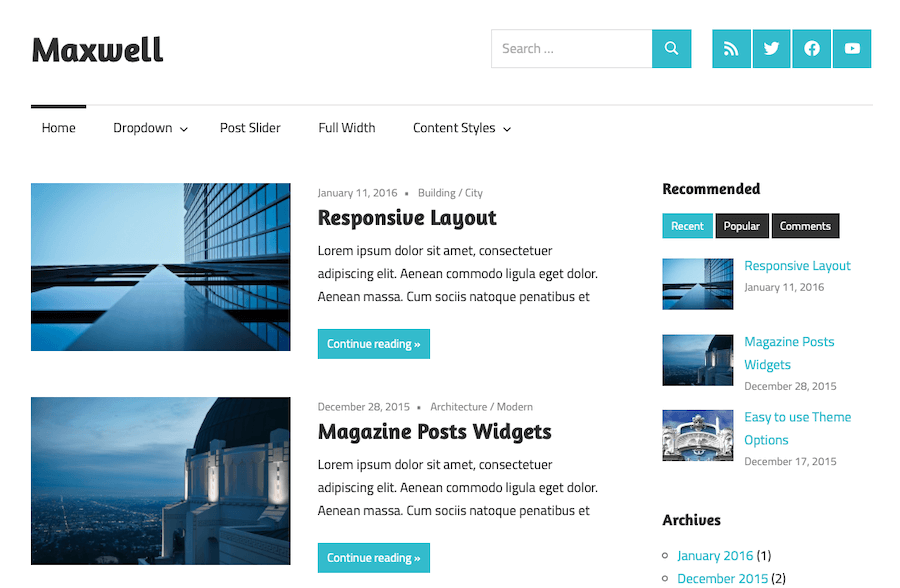 34 Best WordPress Themes for Blogs in 2025