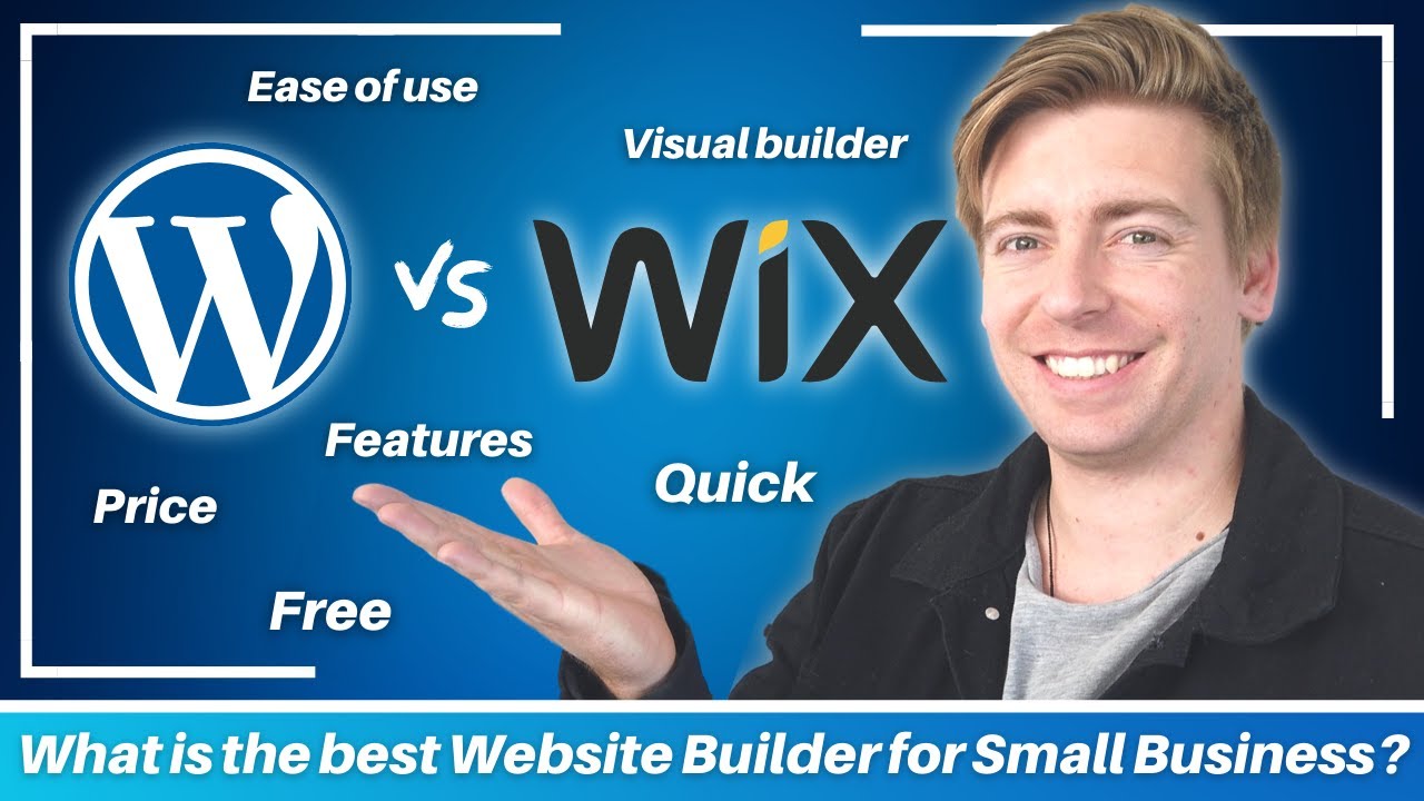 Wix vs WordPress What is the BEST Website Builder for Small Business 
