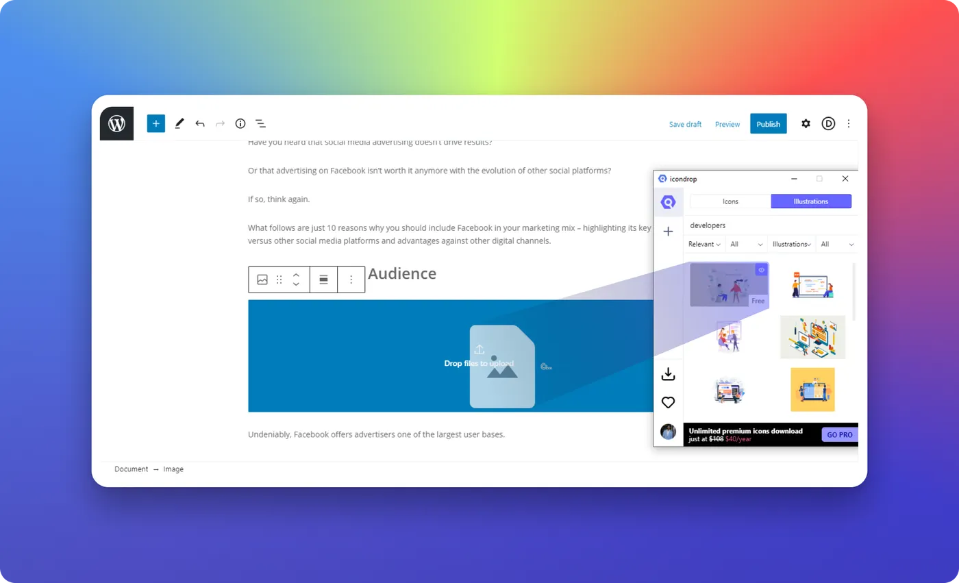 How to Add Custom Icons with Alt Text in WordPress