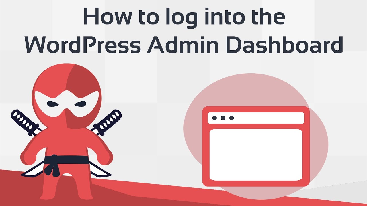 How To Log into the WordPress Admin Dashboard YouTube