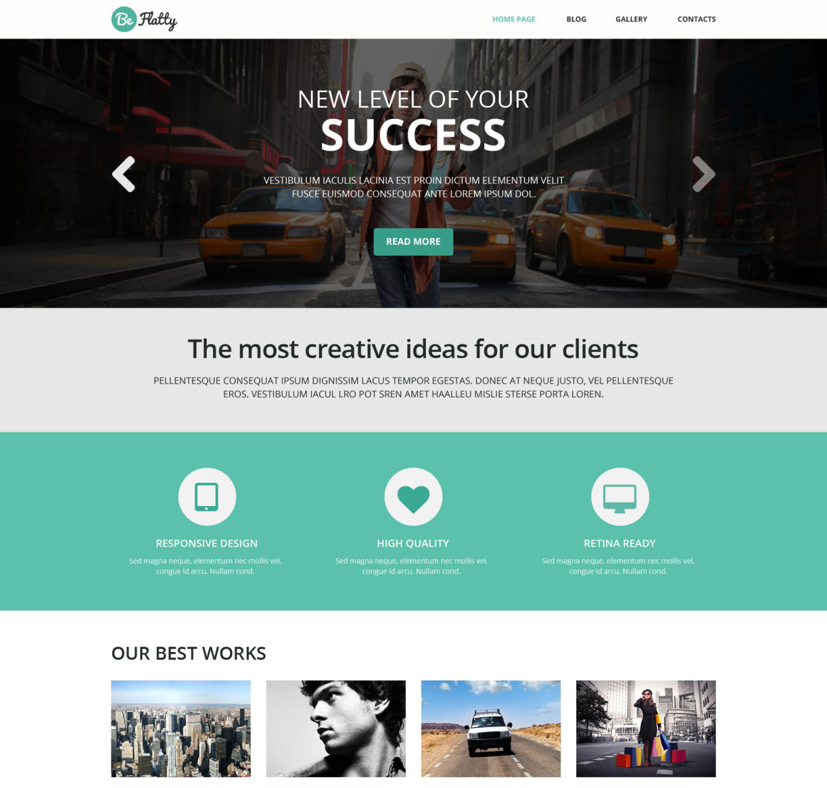 Creative Project WordPress Theme 52039