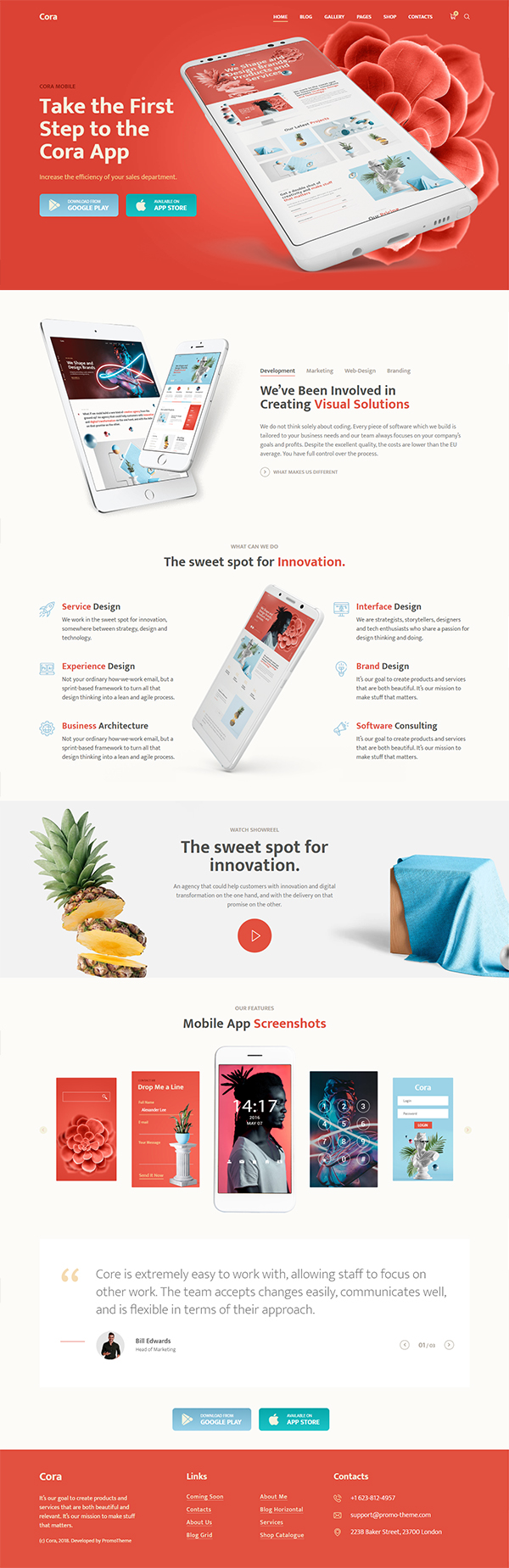 Ahampton Designs: A Stunning WordPress Theme for Creative Projects