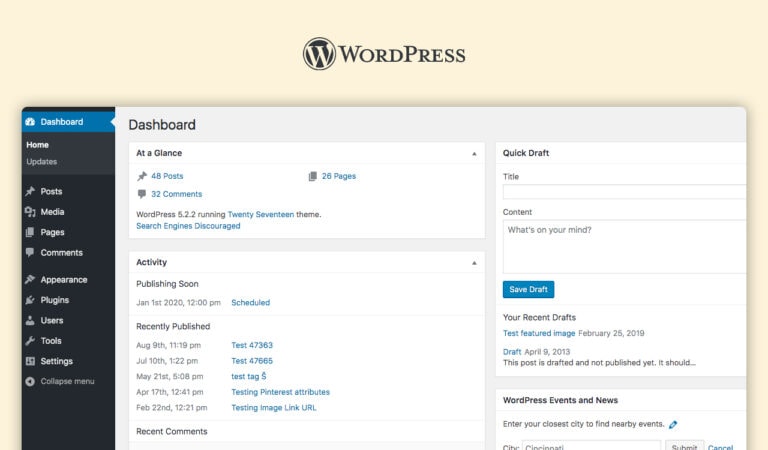 How to Create a WordPress Custom Dashboard Gloria Themes