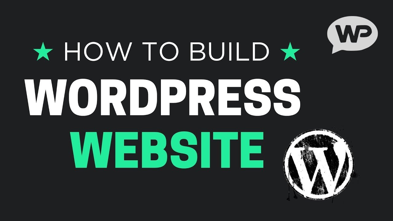 How to Build a WordPress Website Easy WordPress Tutorial YouTube