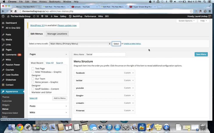 How to use wordpress how to add a page Ads History bookmarks Page