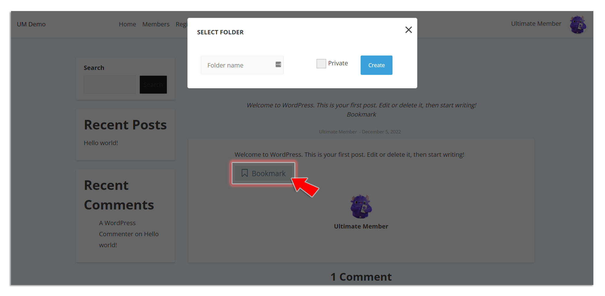 How to Create a Bookmark Feature for Users in WordPress