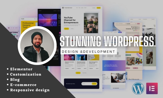 Design stunning wordpress website for your business by Hammad_asad07 