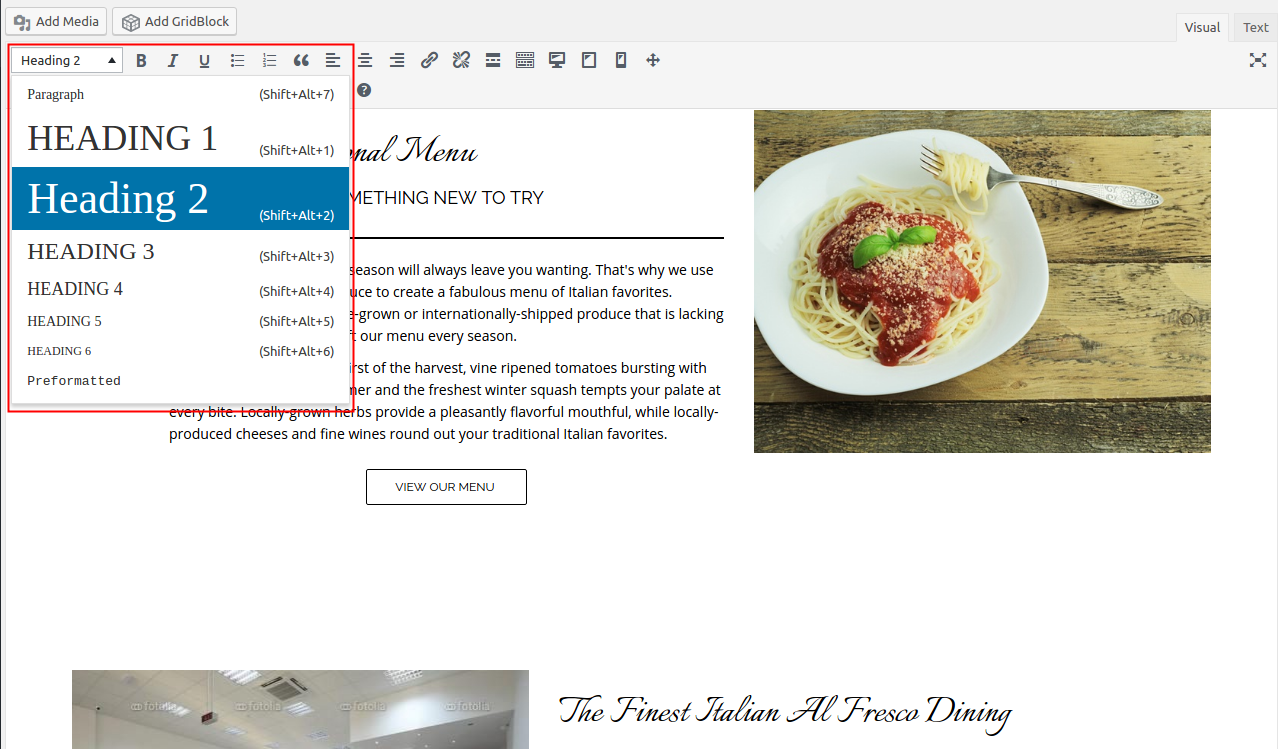 How to Change Typography in WordPress BoldGrid