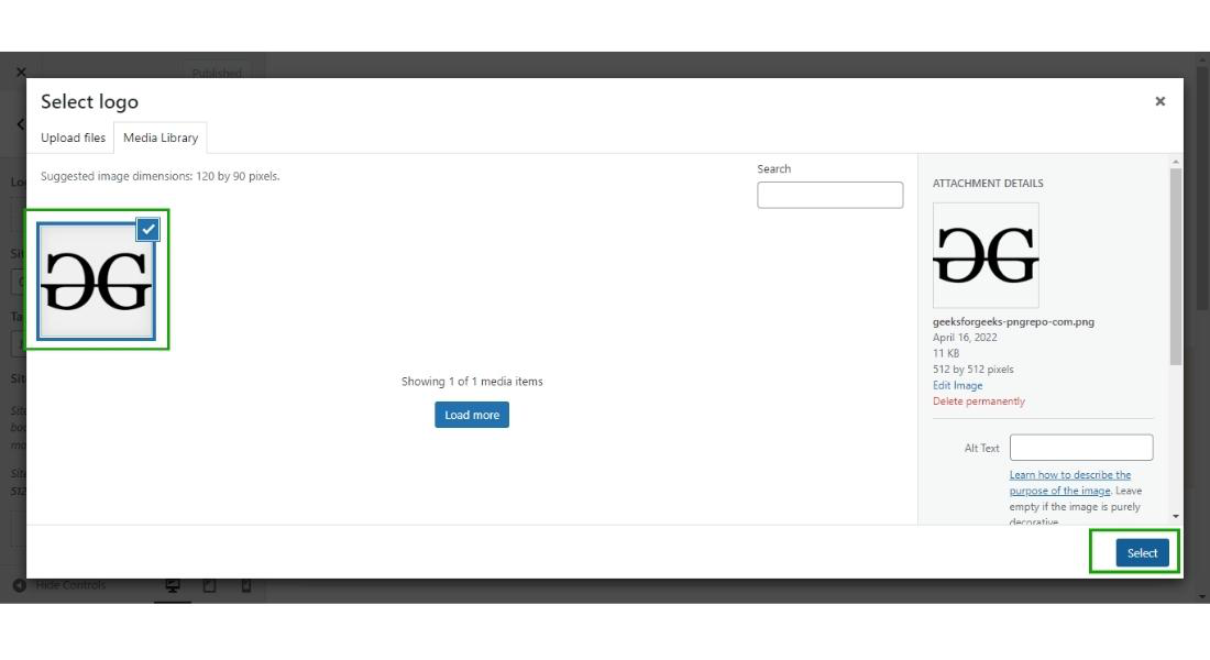How to Add Custom Logo to WordPress Website GeeksforGeeks