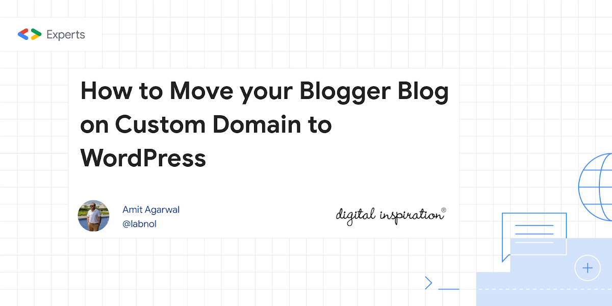 How to Move your Blogger Blog on Custom Domain to WordPress