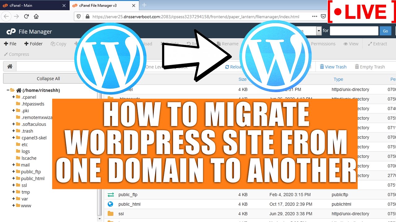 How to Switch Your WordPress Domain to Bandzoogle
