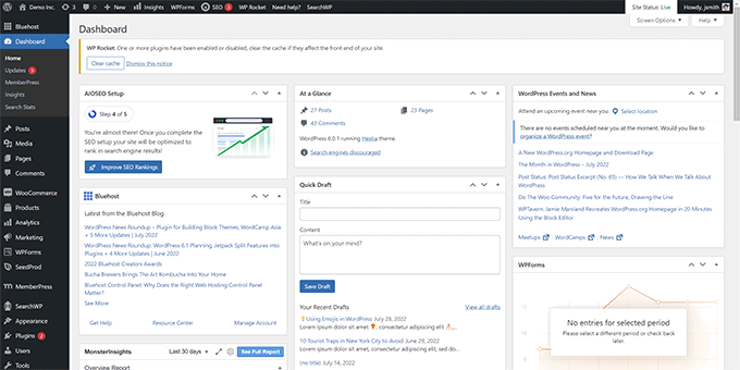 How to Customize the Layout of the WordPress Admin Area