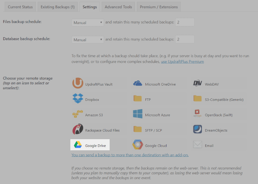 How to Back Up Your WordPress Website to Google Drive for Free