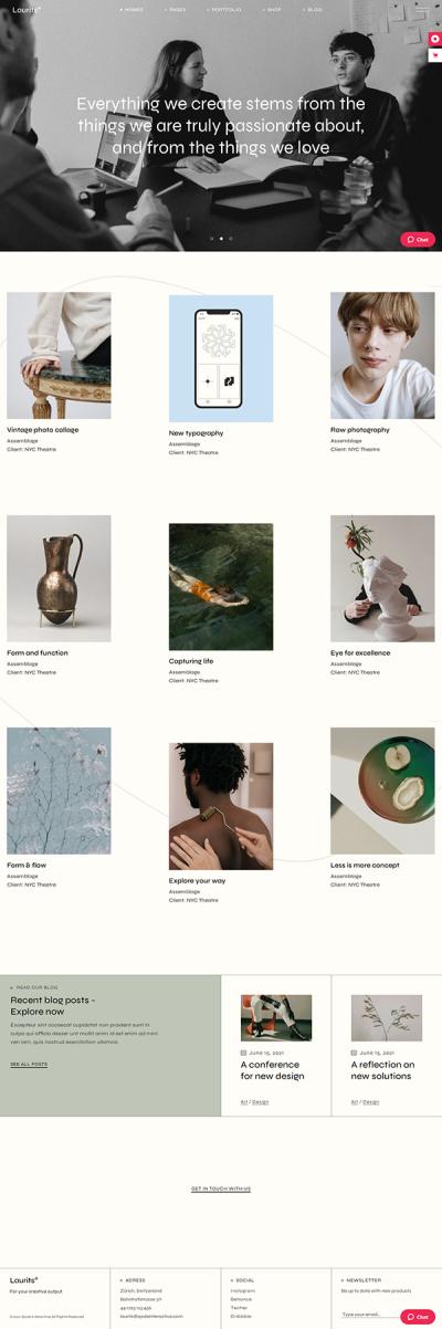 Fun and Creative WordPress Portfolio Themes for Designers