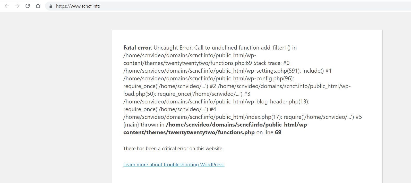 How to Fix WordPress Critical Error Problem