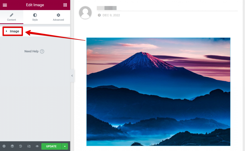 How do I resize an image in Elementor WebsiteBuilderInsidercom