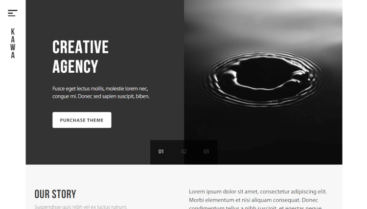 Angela Hampton Designs: Graphic Design WordPress Theme Review