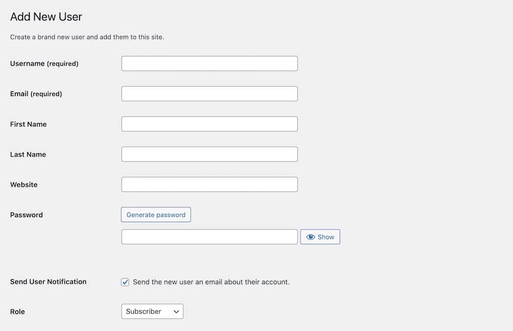 How To Add A New User In WordPress Its Easy ULTIDA