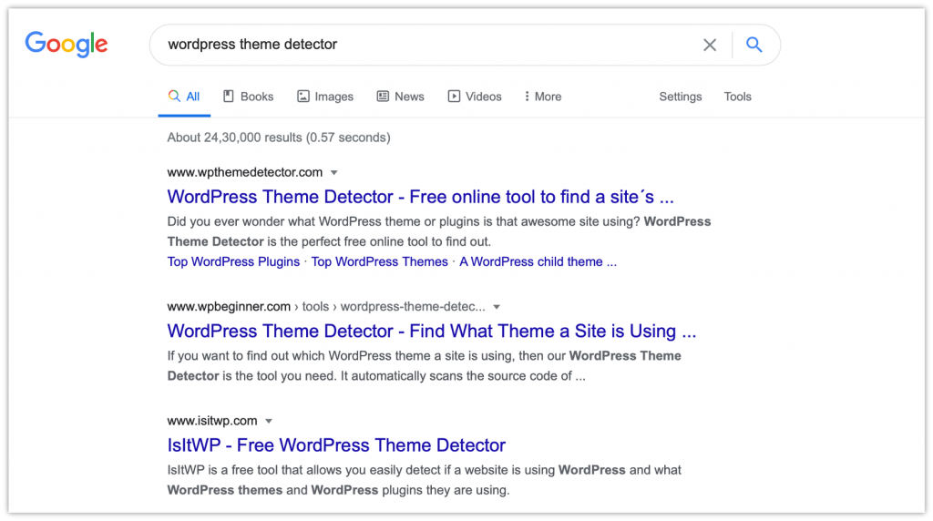 WordPress Theme Detector Know What Theme a Site is Using