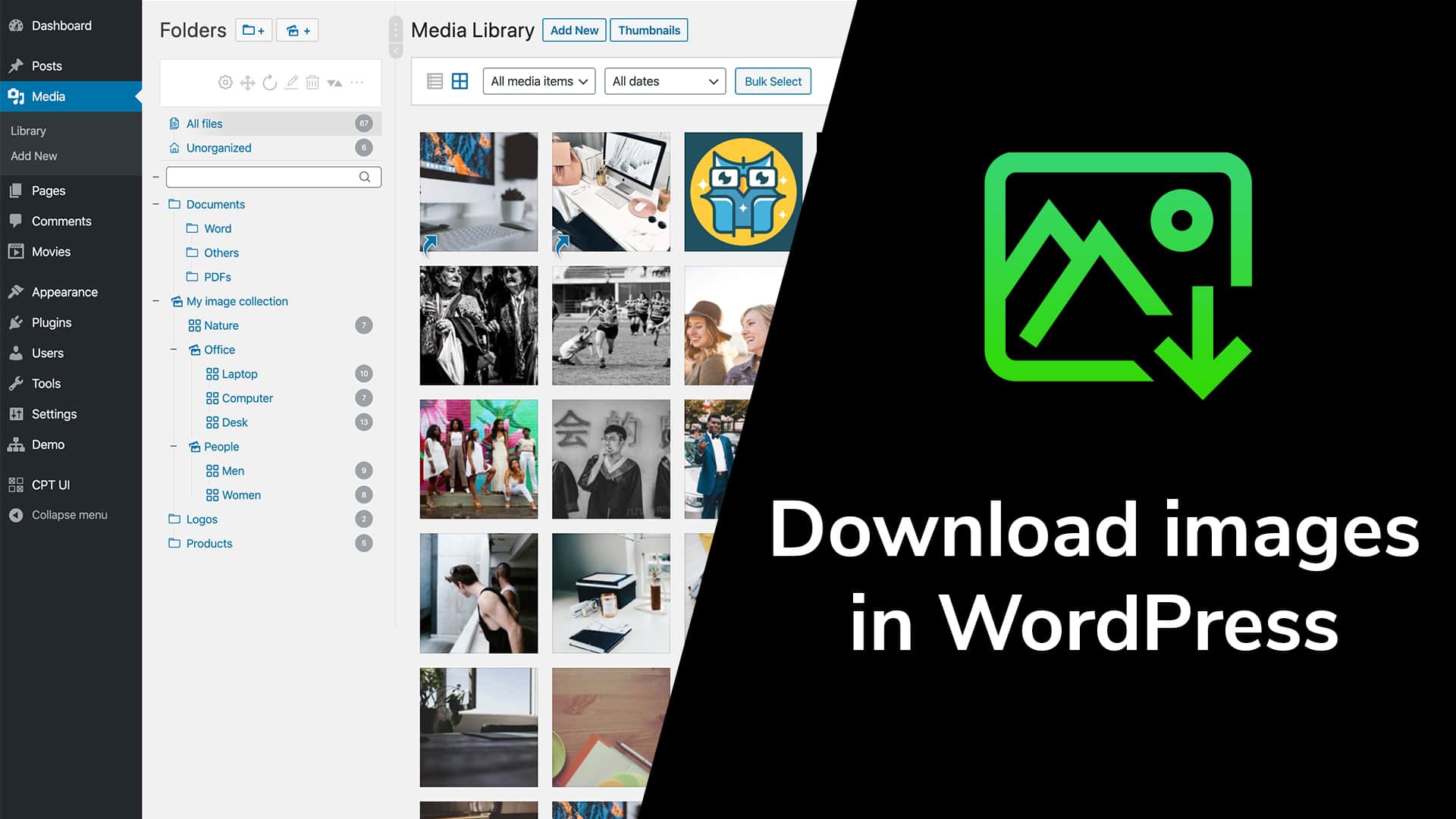 Create an Image Download Page in WordPress: A Step-by-Step Guide