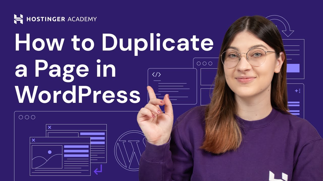 How to Duplicate a Page in WordPress YouTube