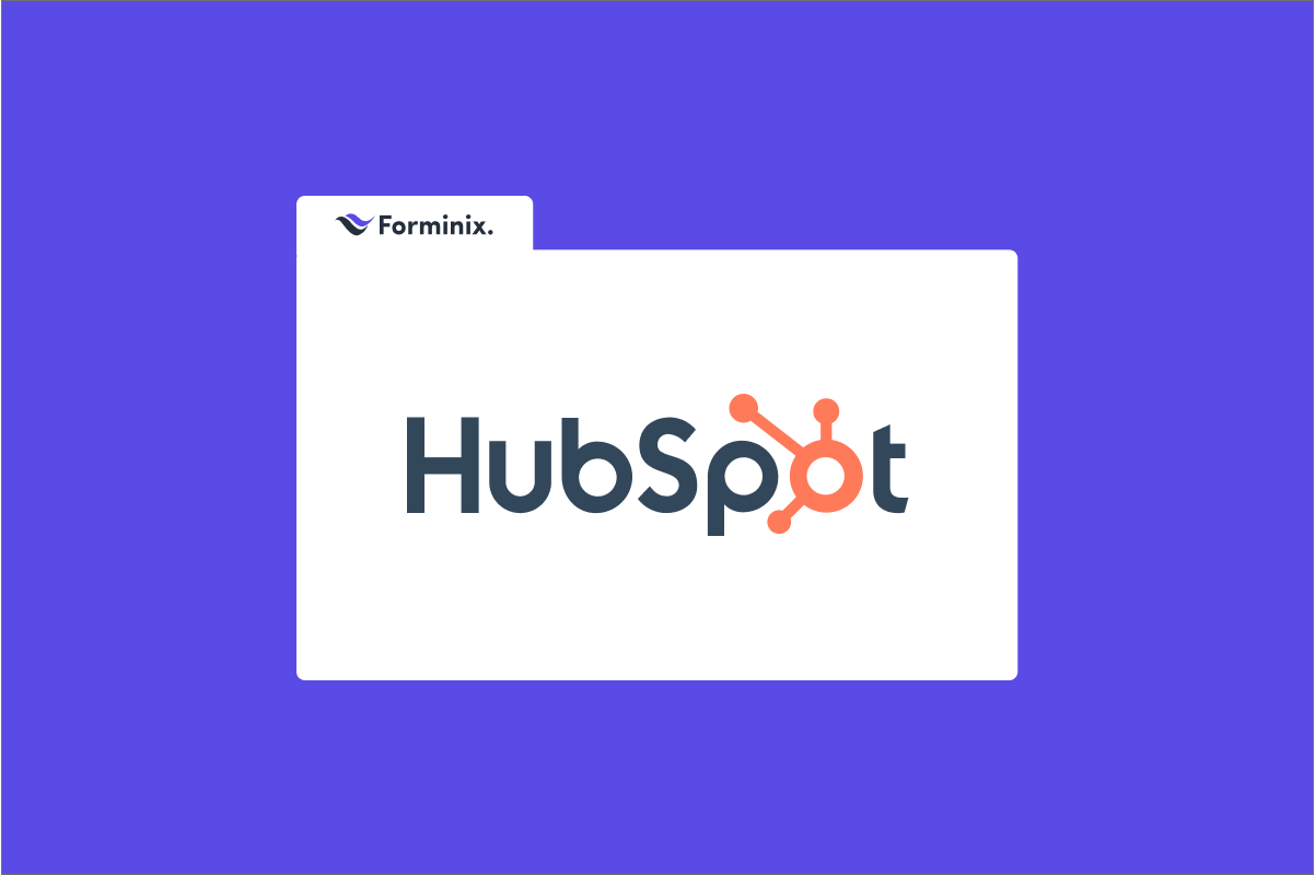 How to Connect HubSpot with WordPress Form Forminix