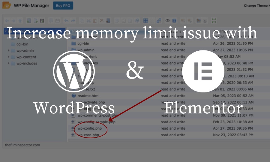 Fix the memory limit issue with Elementor and WordPress Hosting 
