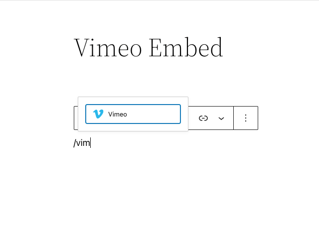 How to Embed Code Blocks for Vimeo Videos on WordPress