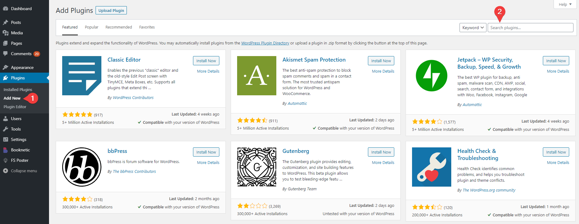 How to Install WordPress Plugins Step by Step Beginners Guide FS Code