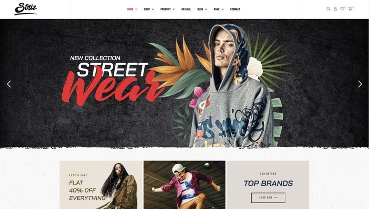 Striz Fashion Ecommerce WordPress Theme: Free Download Guide
