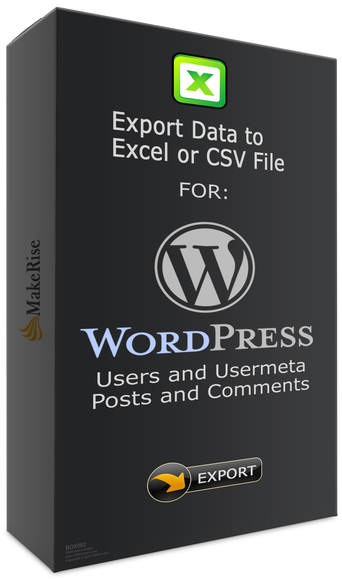 WordPress Export Data From WordPress To Excel CSV File