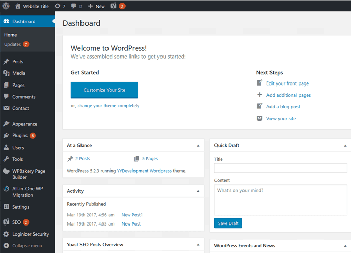 How to Access the WordPress Website Admin Login Panel