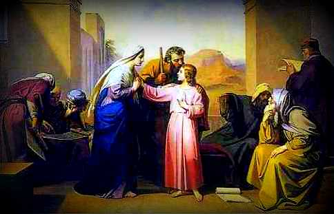 AD TE BEATE IOSEPH TO THEE O BLESSED JOSEPH Loss of the Child Jesus